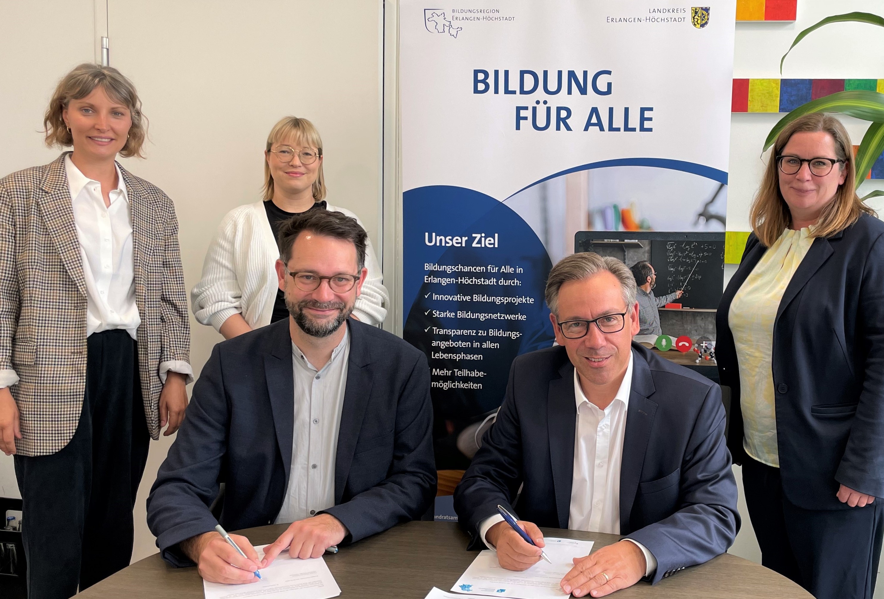 Neue Impulse für die Bildungsregion Erlangen-Höchstadt