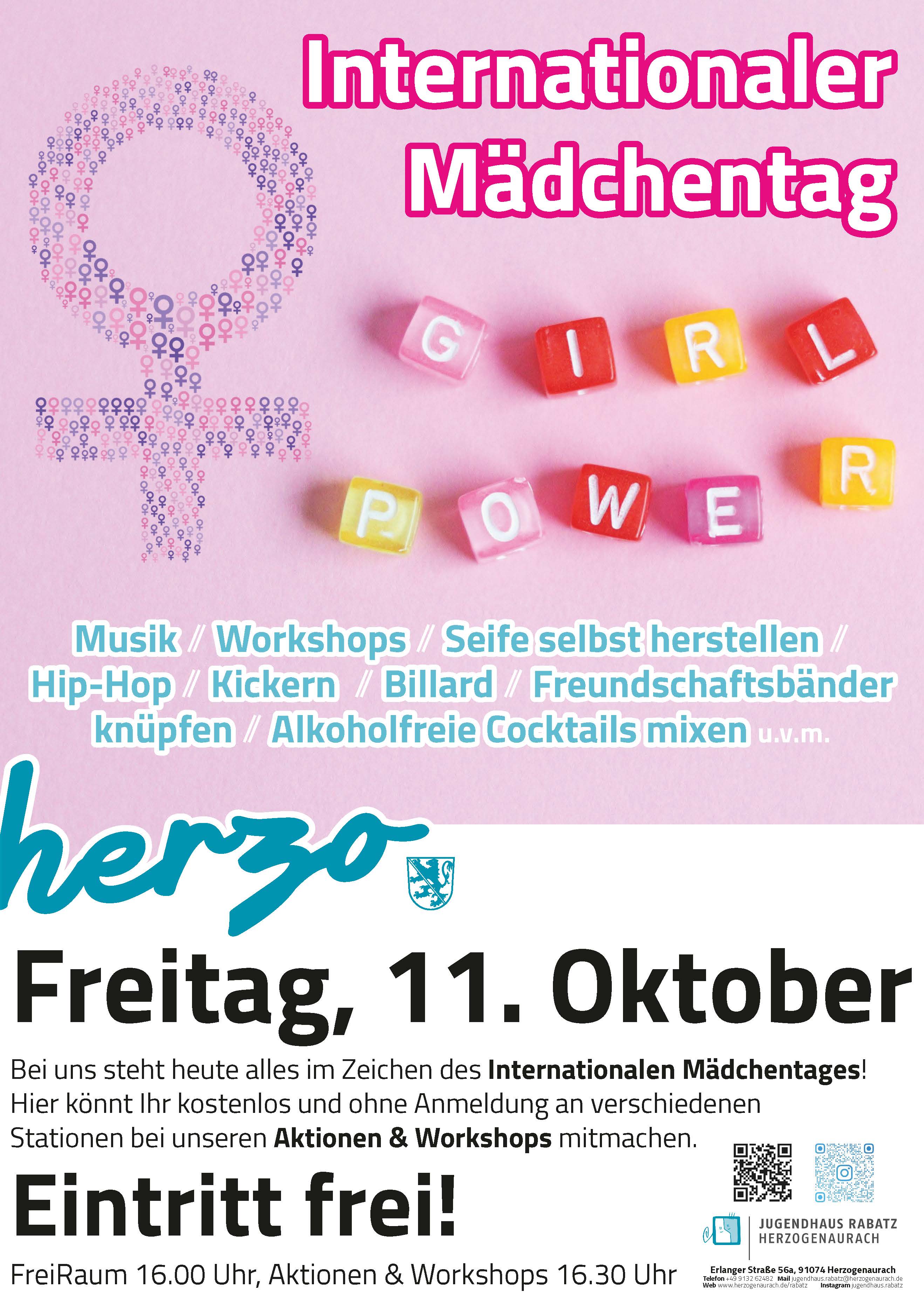 Mädchen Aktionstag 11.10.2024